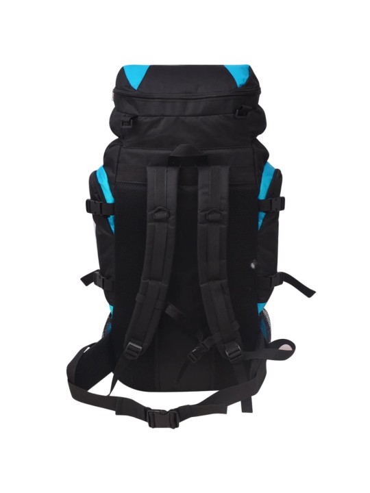 Outdoorový batoh XXL 75 l černý a modrý
