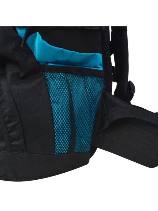 Outdoorový batoh XXL 75 l černý a modrý