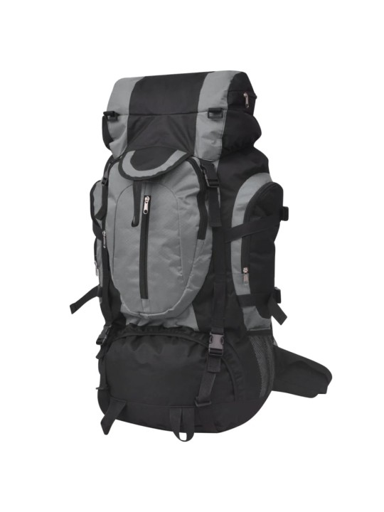 Outdoorový batoh XXL 75 l černý a šedý