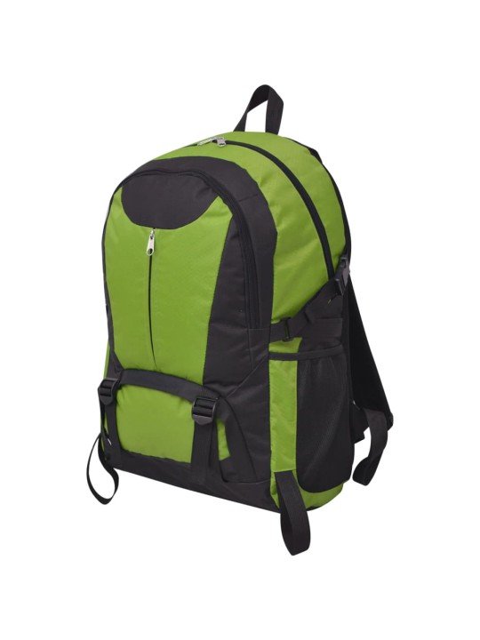 Outdoorový batoh 40 l černý a zelený