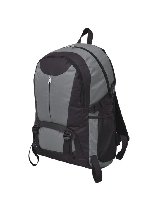 Outdoorový batoh 40 l černý a šedý