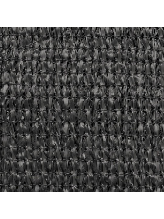 Balkónová zástěna HDPE 75x600 cm antracitová