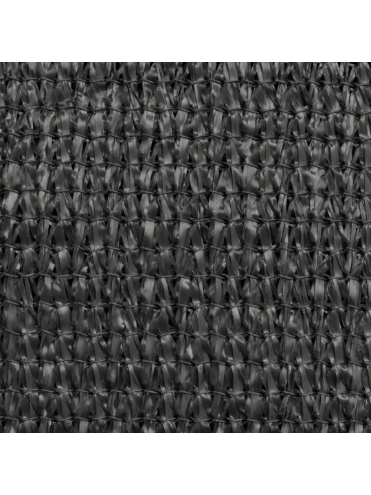 Balkónová zástěna HDPE 75x600 cm antracitová