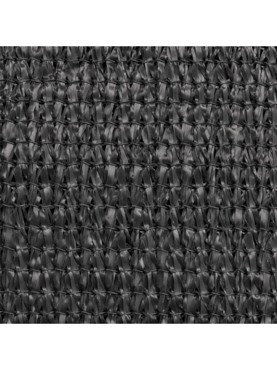 Balkónová zástěna HDPE 90x400 cm antracitová