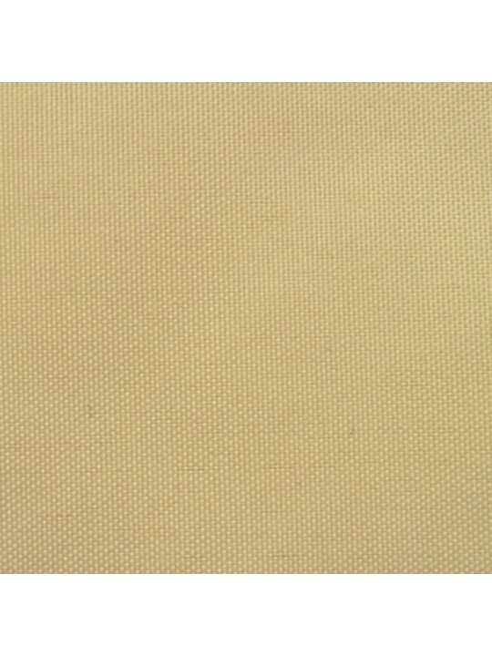Balkónová zástěna z oxfordské látky 90x600 cm béžová