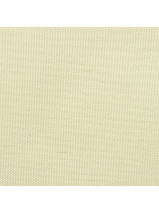 Balkónová zástěna z oxfordské látky 90x600 cm krémová