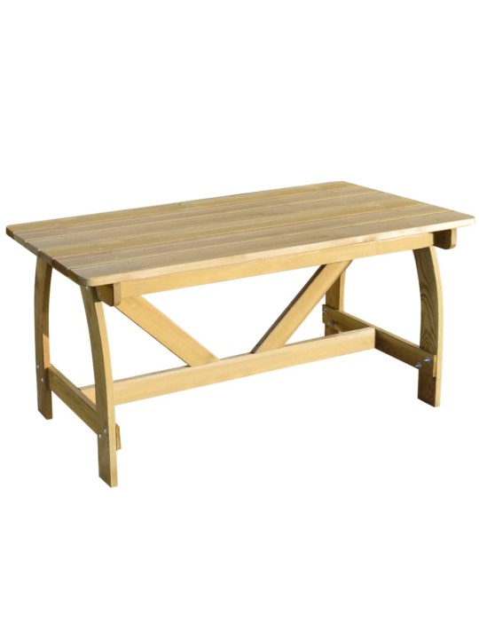 Zahradní stůl 150 x 74 x 75 cm impregnované borové dřevo