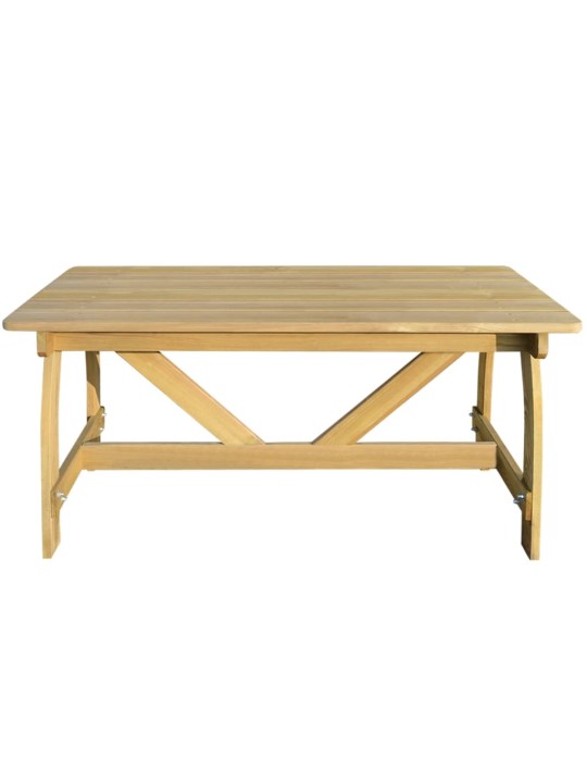 Zahradní stůl 150 x 74 x 75 cm impregnované borové dřevo