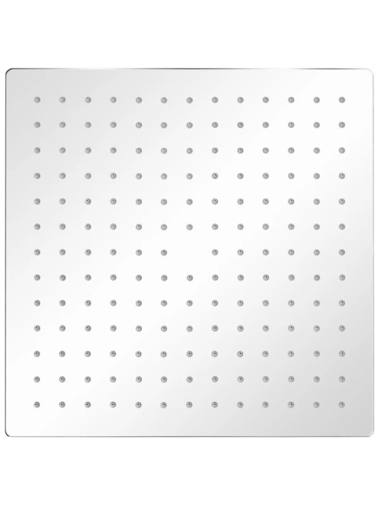 Dešťová sprchová hlavice nerezová ocel 30 x 30 cm čtvercová