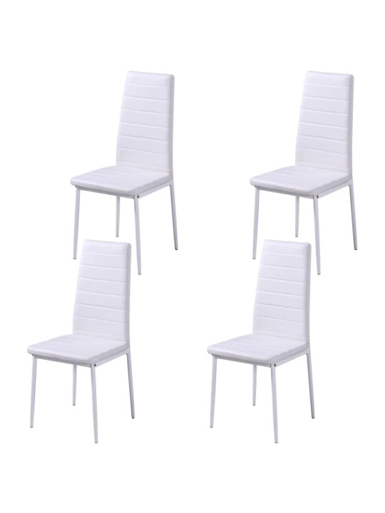 Pětidílný jídelní set černobílý