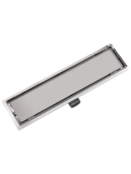 Sprchový odtokový žlab rovný 530x140 mm nerezová ocel
