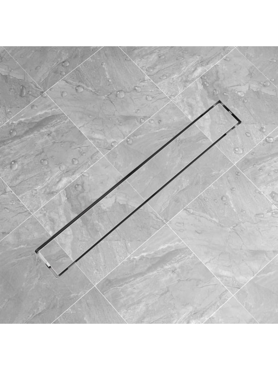Sprchový odtokový žlab rovný 830x140 mm nerezová ocel