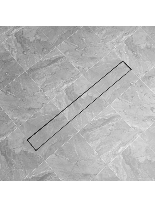 Rovný sprchový odtokový žlab 930 x 140 mm nerezová ocel