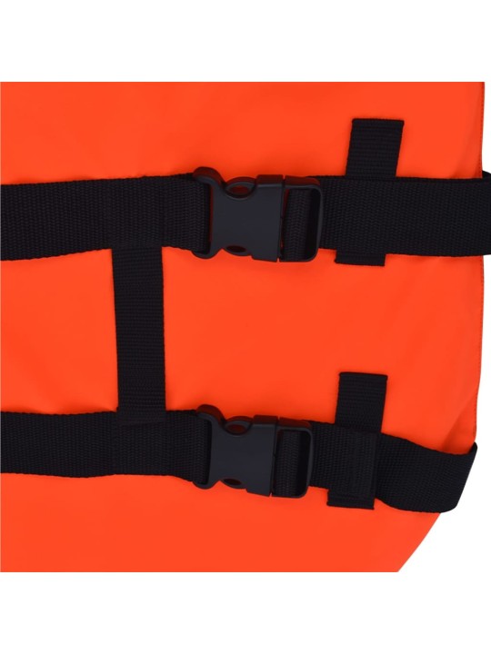Plovací záchranná vesta pro psa M oranžová
