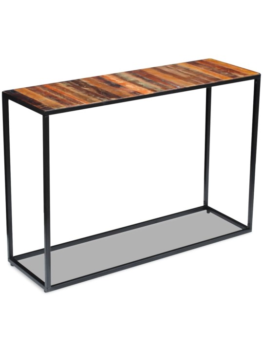 Konzolový stolek masivní recyklované dřevo 110 x 35 x 76 cm