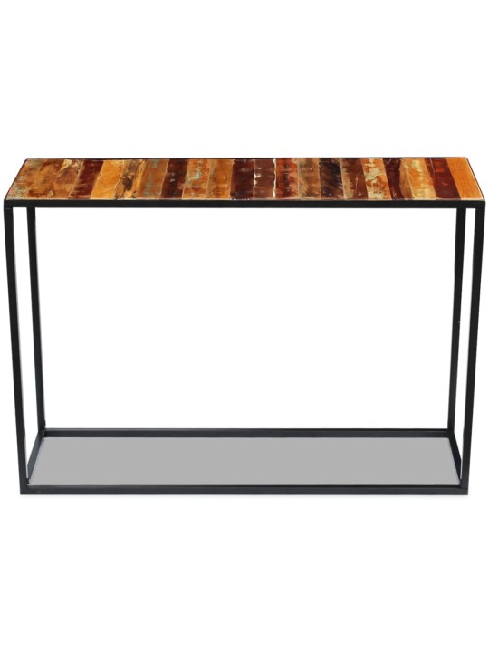 Konzolový stolek masivní recyklované dřevo 110 x 35 x 76 cm