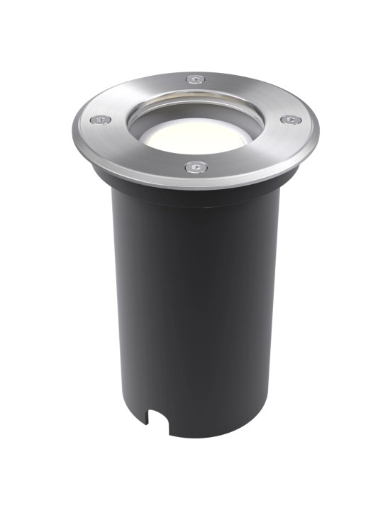Venkovní zemní LED svítidla 3 ks kulatá