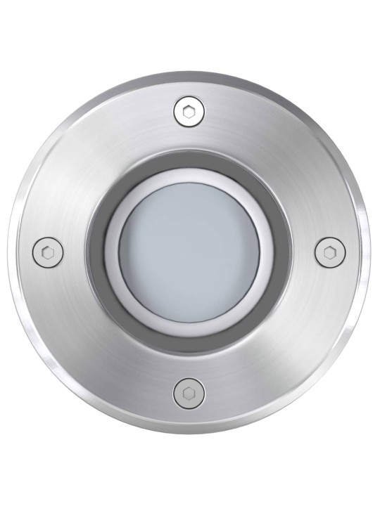 Venkovní zemní LED svítidla 3 ks kulatá