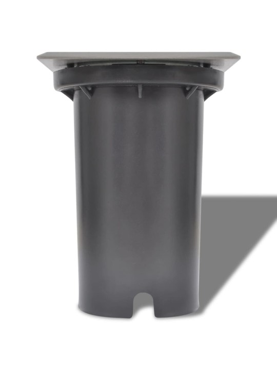 Venkovní zemní LED svítidla 3 ks čtvercová