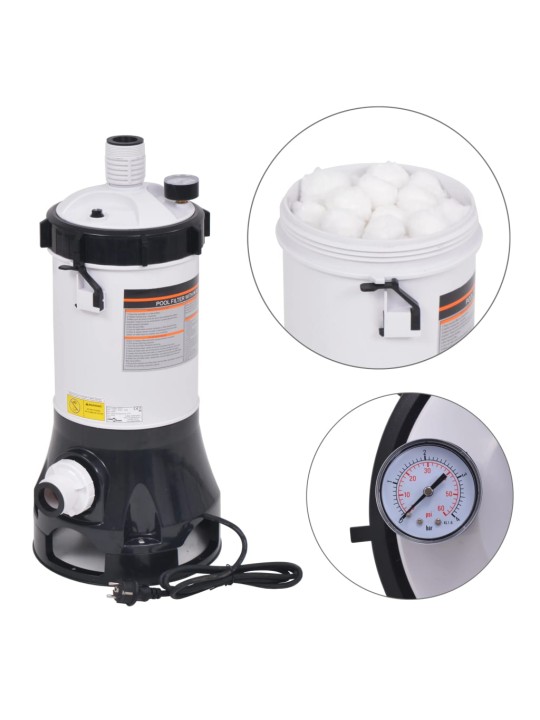 Filtrační čerpadlo pro bazény 185 W 4,4 m³/h