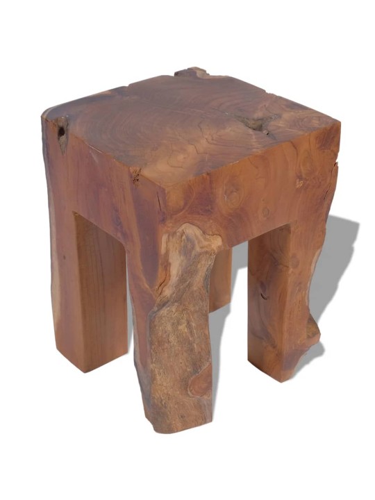 Stolička masivní teak