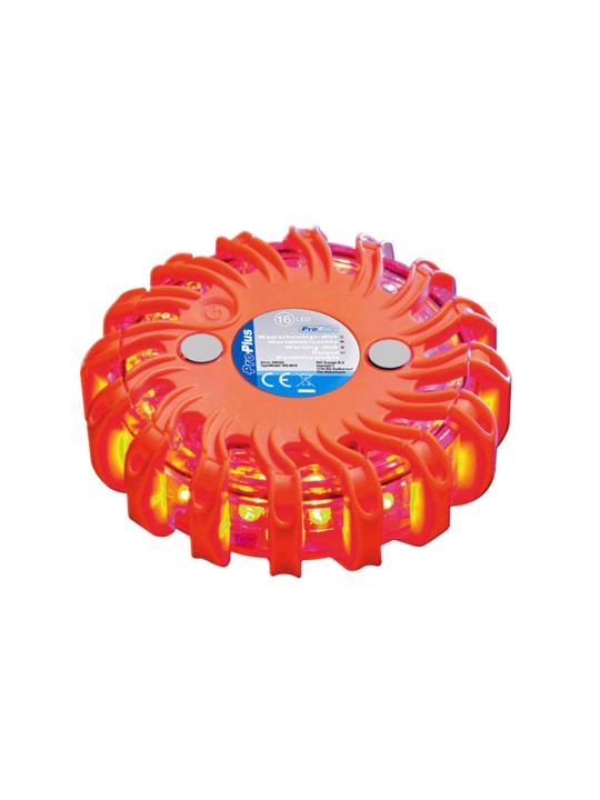 Proplus výstražné světlo s 16 led oranžové 540322