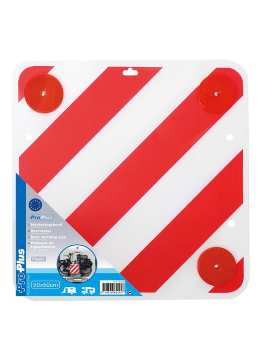 ProPlus Výstražná cedule plast 50 x 50 cm s odrazkami 361228