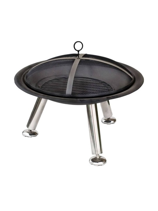 RedFire Ohniště Chicago černé ocelové 75 cm 85013