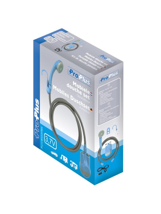 Proplus přenosná sprchová sada dobíjecí 3,7 v