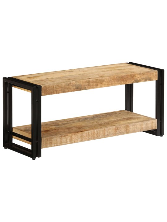 TV stolek 90 x 30 x 40 cm masivní mangovníkové dřevo