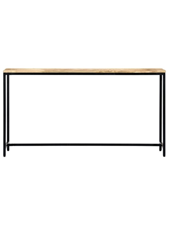 Konzolový stolek 140x35x76 cm masivní hrubé mangovníkové dřevo