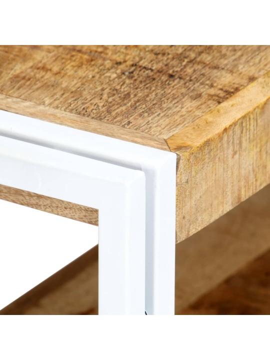 TV stolek 90 x 30 x 40 cm masivní mangovníkové dřevo