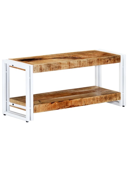 TV stolek 90 x 30 x 40 cm masivní mangovníkové dřevo