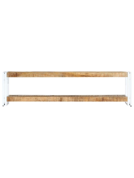 TV stolek 150 x 30 x 40 cm masivní mangovníkové dřevo