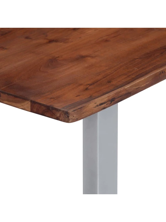 Konferenční stolek s živou hranou 115x60x40 cm masivní akácie
