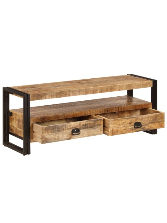 TV stolek 120 x 35 x 45 cm masivní mangovníkové dřevo
