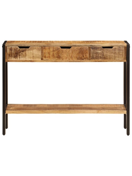 Příborník se 3 zásuvkami 110 x 35 x 75 cm masivní mangovník