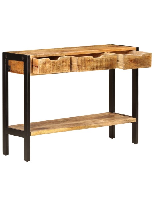 Příborník se 3 zásuvkami 110 x 35 x 75 cm masivní mangovník