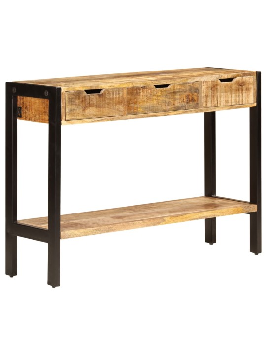 Příborník se 3 zásuvkami 110 x 35 x 75 cm masivní mangovník