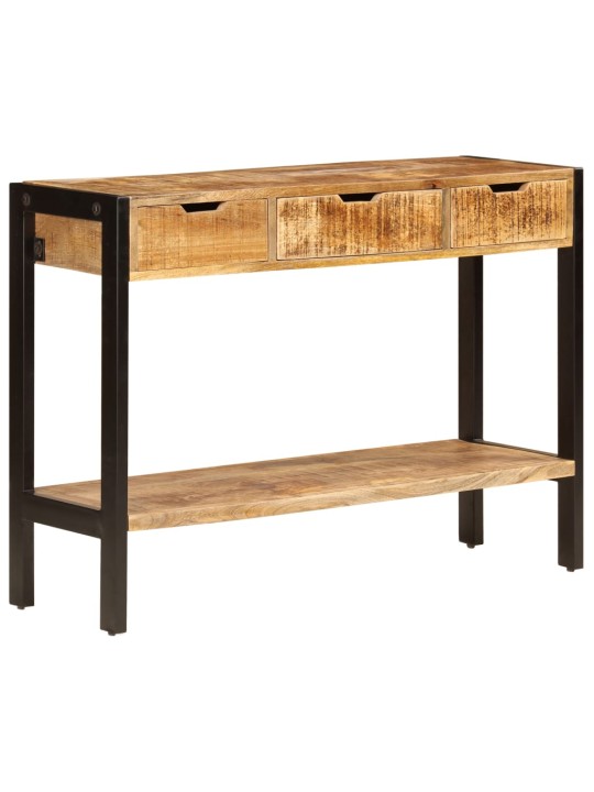 Příborník se 3 zásuvkami 110 x 35 x 75 cm masivní mangovník