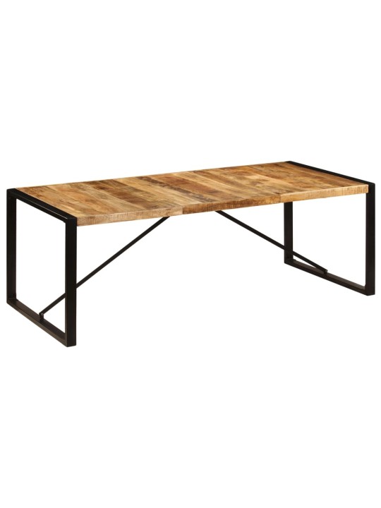 Jídelní stůl 220 x 100 x 75 cm masivní mangovníkové dřevo