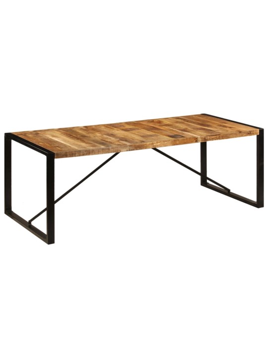 Jídelní stůl 220 x 100 x 75 cm masivní mangovníkové dřevo