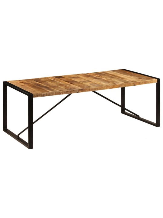 Jídelní stůl 220 x 100 x 75 cm masivní mangovníkové dřevo
