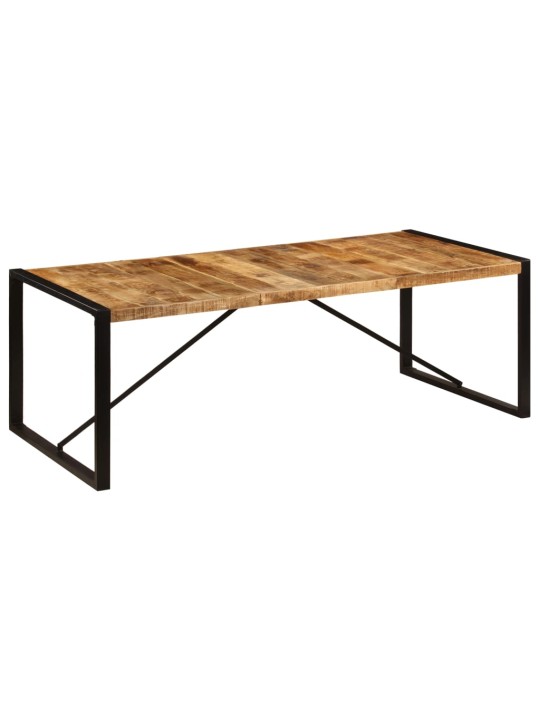 Jídelní stůl 220 x 100 x 75 cm masivní mangovníkové dřevo