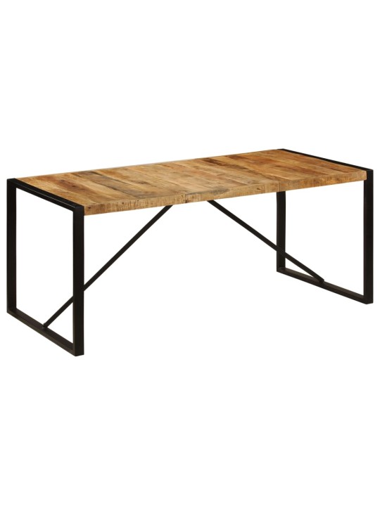 Jídelní stůl 180 x 90 x 75 cm masivní mangovníkové dřevo