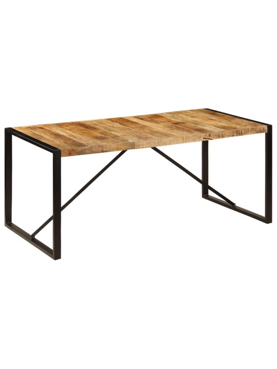 Jídelní stůl 180 x 90 x 75 cm masivní mangovníkové dřevo