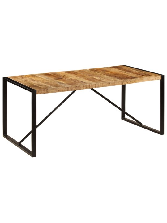 Jídelní stůl 180 x 90 x 75 cm masivní mangovníkové dřevo