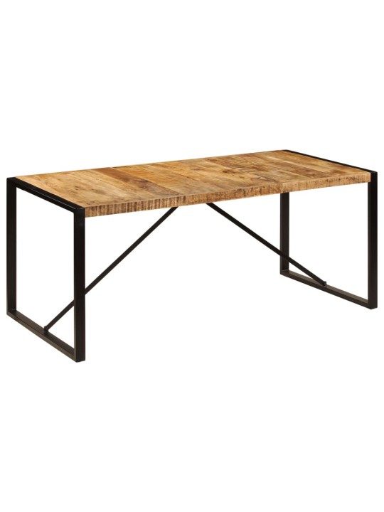 Jídelní stůl 180 x 90 x 75 cm masivní mangovníkové dřevo