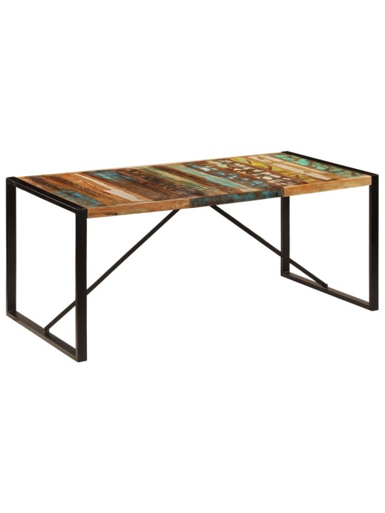 Jídelní stůl 180 x 90 x 75 cm masivní recyklované dřevo