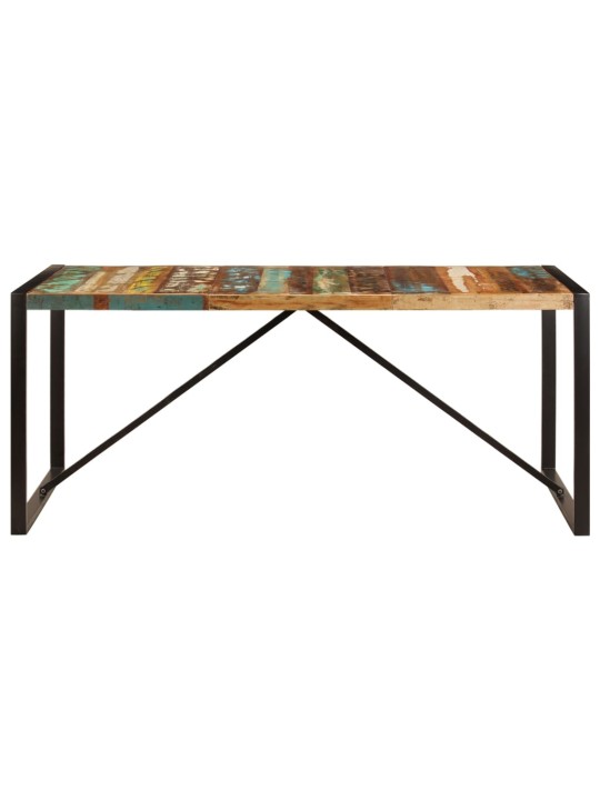 Jídelní stůl 180 x 90 x 75 cm masivní recyklované dřevo